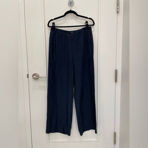 J. Crew Stratus pant in textured satin